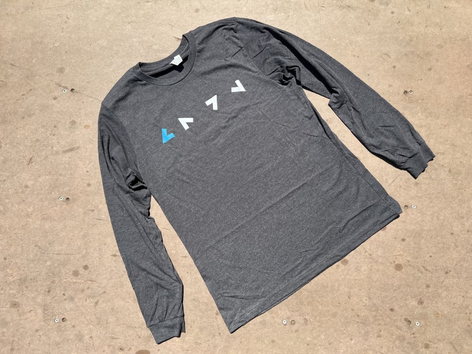 Rolling Glyph Long-sleeve T-shirt - Image 2